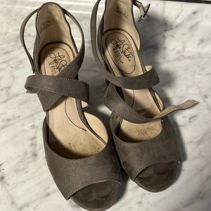 Chunky Heel Open Toe